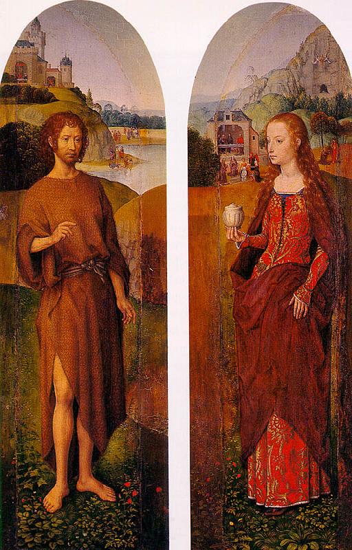 Hans Memling Outer Wings of a Triptych